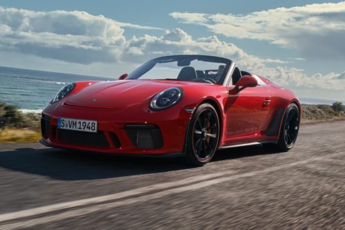 NEW YORK MOTOR SHOW: Limited-edition Porsche 911 Speedster premieres