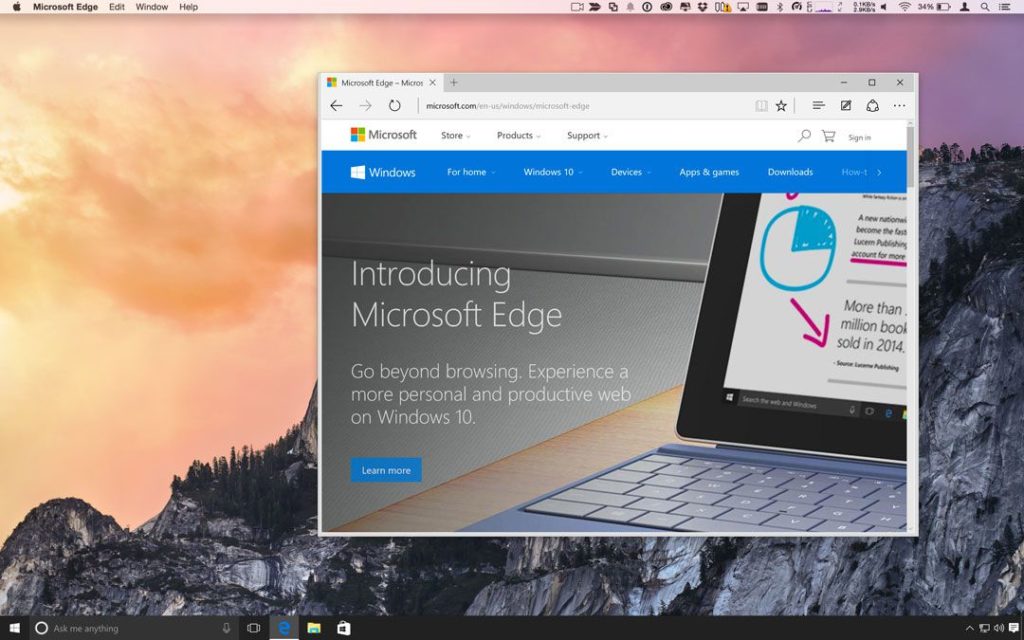 microsoft edge free download for mac