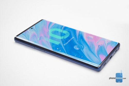 Is this what the Galaxy Note 10 will look like?