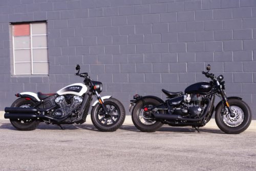 2019 Indian Scout Bobber vs. Triumph Bonneville Bobber Black: Comparison Review