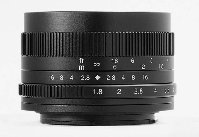 7Artisans 50mm f/1.8 Lens Announced for APS-c Mirrorless Cameras