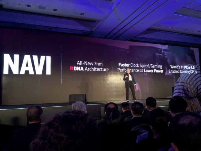 AMD announces Radeon RX5000 Navi GPU series at Computex 2019