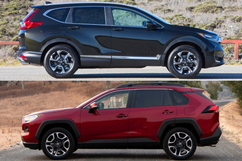 2019 Honda CR-V vs. 2019 Toyota RAV4: Which Popular Compact SUV Is the Better Choice?