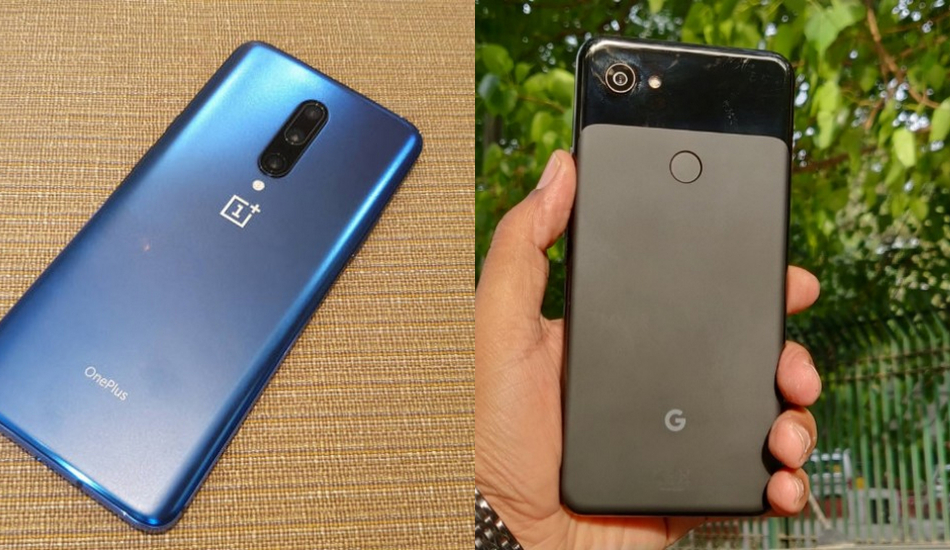 google pixel 5 vs oneplus 7 pro