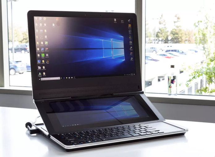 Intel's Vision for the Future? A Bizarre Dual-Screen Fabric Laptop