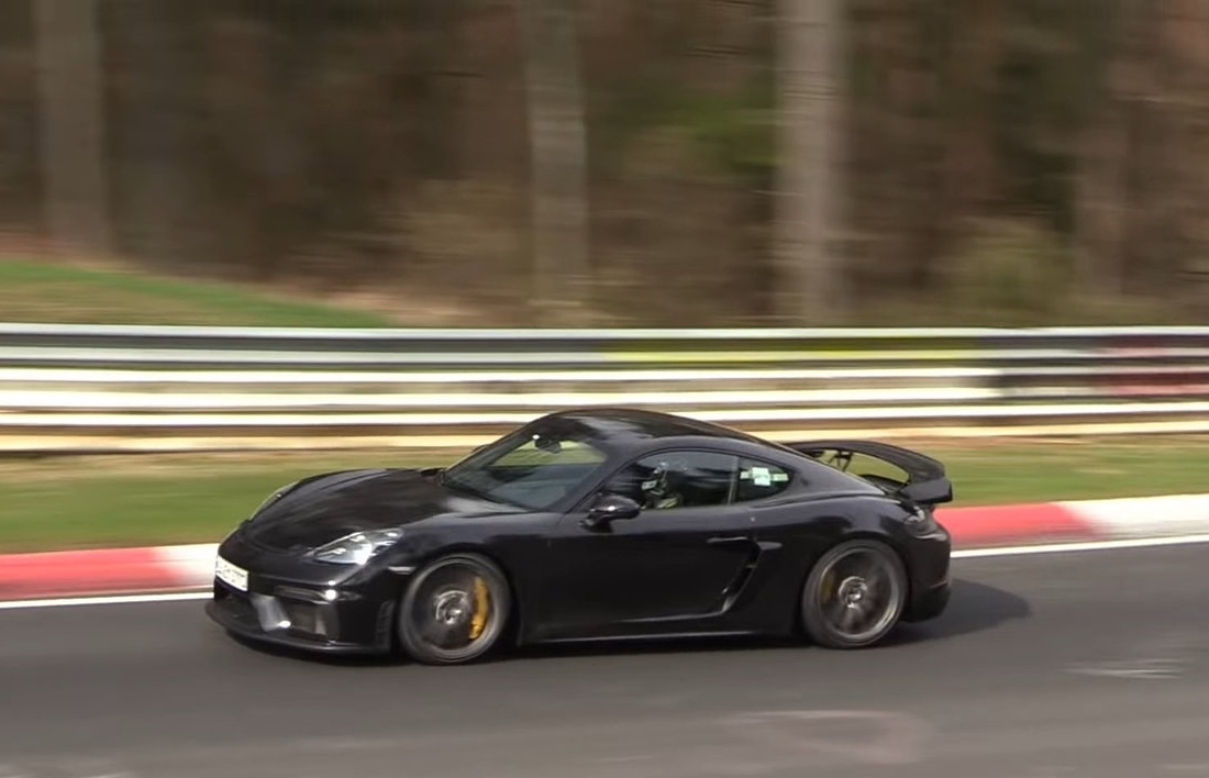 2020 PORSCHE 718 CAYMAN GT4 SPIED