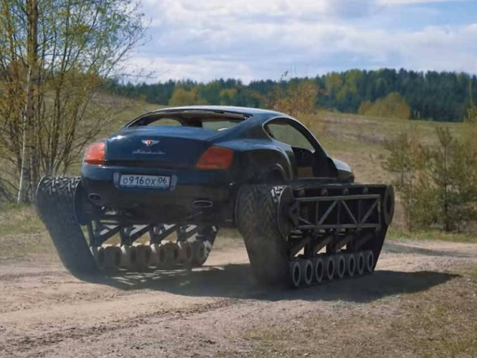 Russian Bentley is literally built like a tank