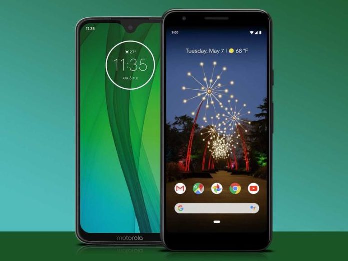 Google Pixel 3a vs Motorola Moto G7 Plus Which is best