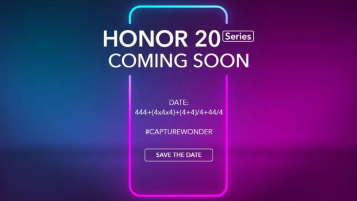 Honor 20 Pro: First image of the OnePlus 7 rival revealed