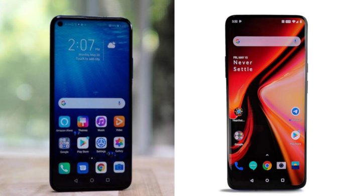 Honor 20 Pro vs OnePlus 7 Pro In-depth Comparison: battle of affordable flagships