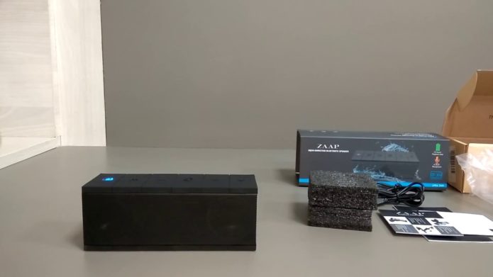 Zaap Aqua Darkstar Bluetooth speaker review: The matte black beauty