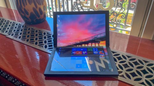 Hands on: Lenovo ThinkPad X1 foldable tablet prototype review