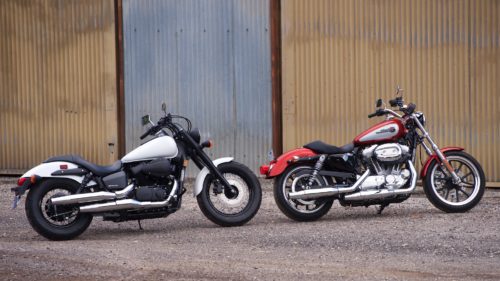 2019 Harley-Davidson Sportster Superlow vs. 2019 Honda Shadow Phantom Comparison: Two Classic Cruisers