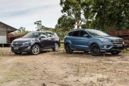 2019 Ford Escape ST-Line v Holden Equinox LTZ Comparison