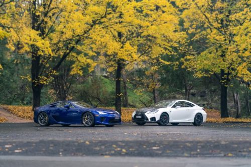 2019 Lexus RC F Track Edition v 2010 Lexus LFA Feature Comparison