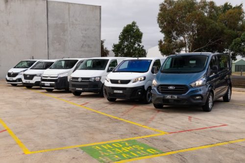 2019 Carsales Best Commercial Van Comparison- Ford Transit Custom v Hyundai iLoad v Peugeot Expert v Renault Trafic v Toyota HiAce v Volkswagen Transporter