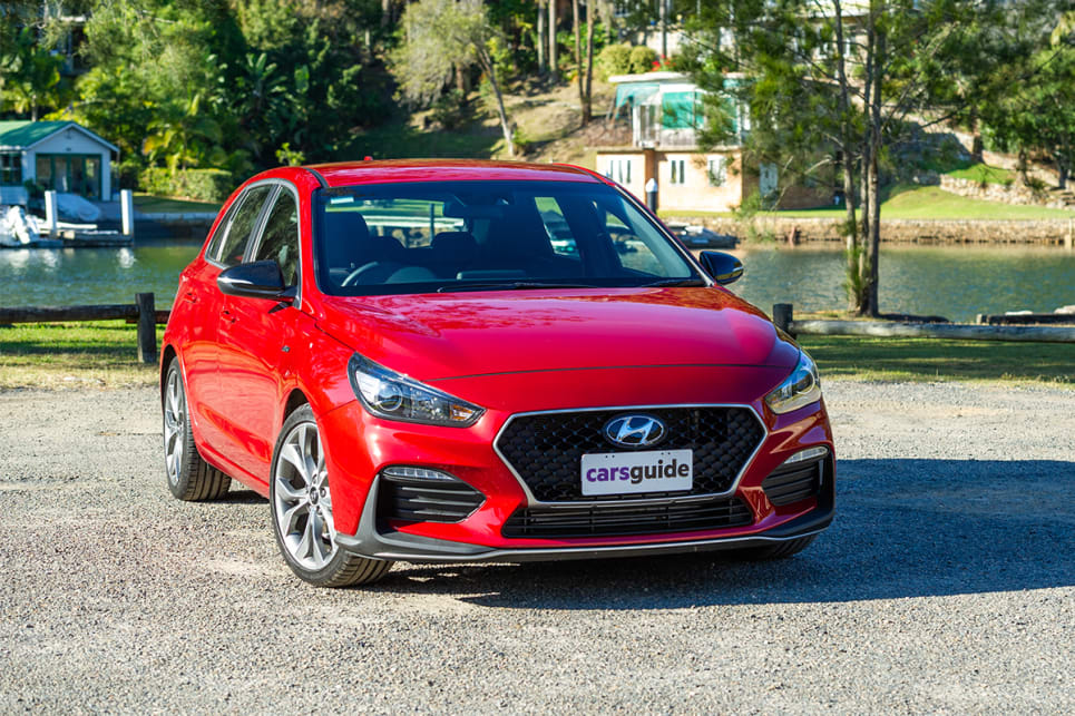 Kia Cerato GT vs Hyundai i30 N-Line vs Ford Focus ST-Line vs Mazda 3 G25 Evolve Comparison review