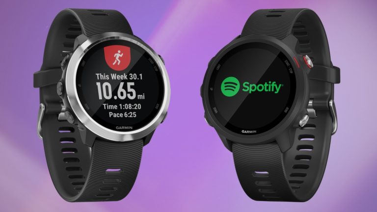 garmin forerunner 245 music vs polar vantage v