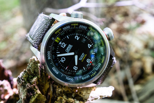 This Mechanical Watch Features an Analog Altimeter