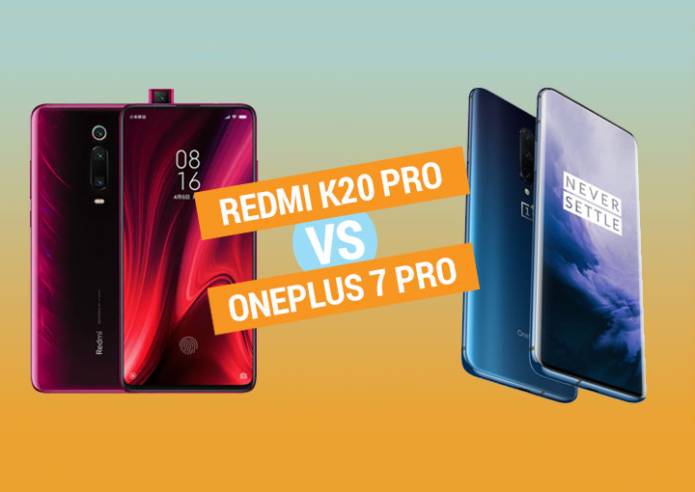 Redmi K20 Pro vs OnePlus 7 Pro specs comparison
