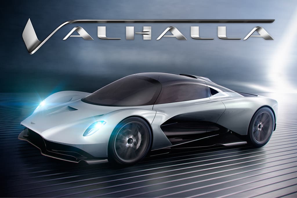 Aston Martin Valhalla christened