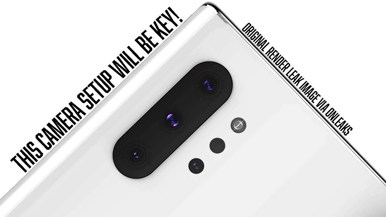 Galaxy Note 10 Pro camera pack leak explains high price