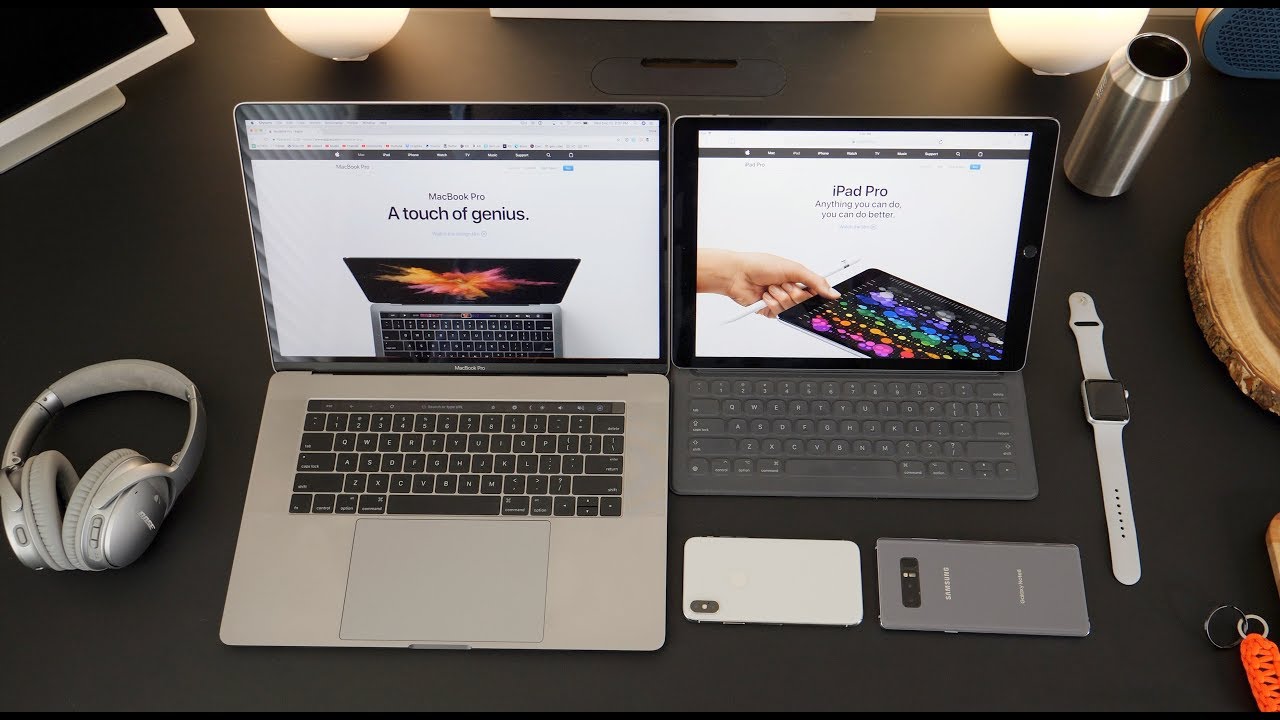MacBook Pro vs. iPad Pro GearOpen