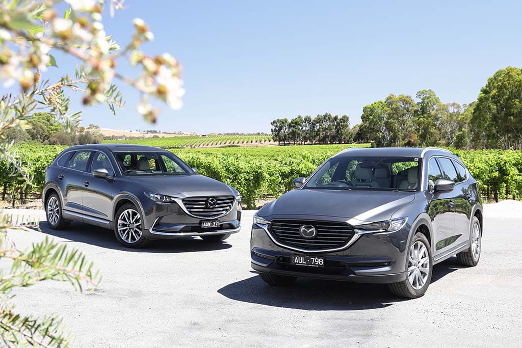 2019 Mazda CX-8 Asaki v Mazda CX-9 GT Comparison