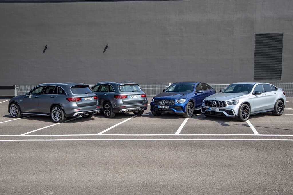 Upgraded Mercedes-Benz GLC to dump diesel