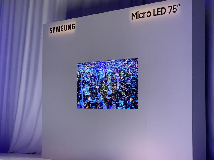 MicroLED TV: everything you need to know