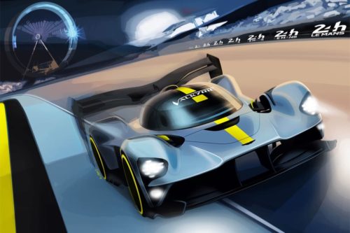 MOTORSPORT: Aston Martin Valkyrie for Le Mans