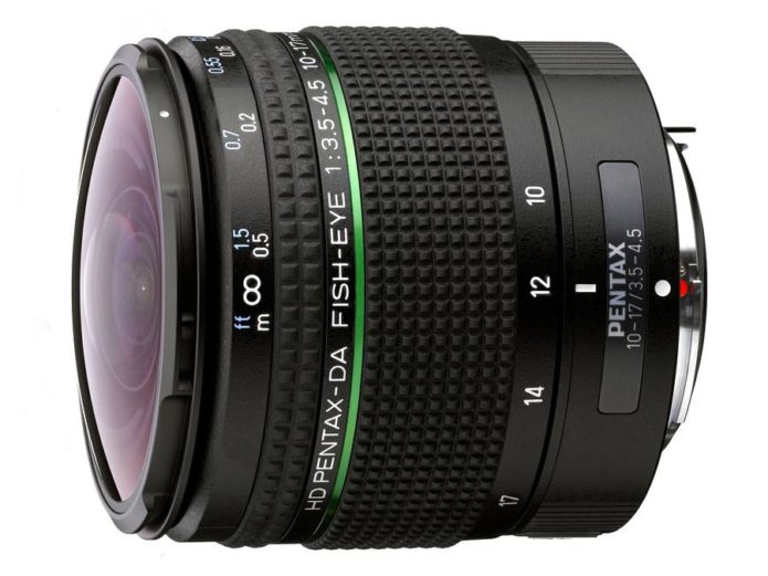 HD Pentax-DA Fisheye 10-17mm f/3.5-4.5 ED Lens Announced