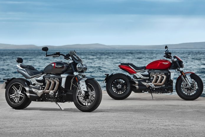 2020 Triumph Rocket 3 R and Rocket 3 GT First Look: 2458cc Triple! (11 Fast Facts)