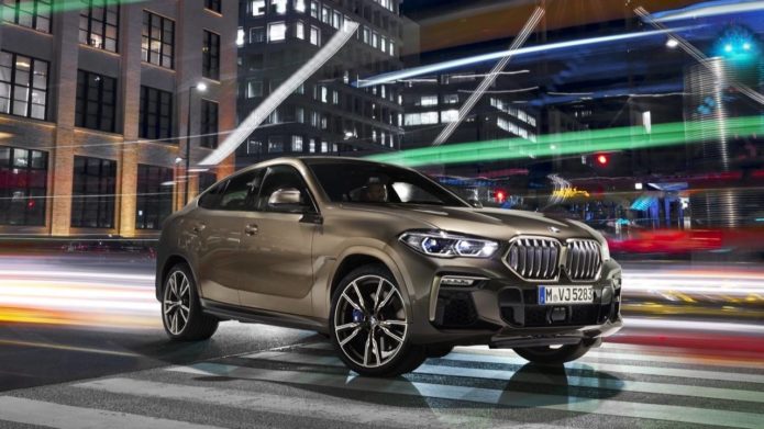 2020 BMW X6 adds power, tech and bold light-up grille
