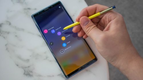 The Samsung Galaxy Note 10 launch invite hints at new central selfie camera