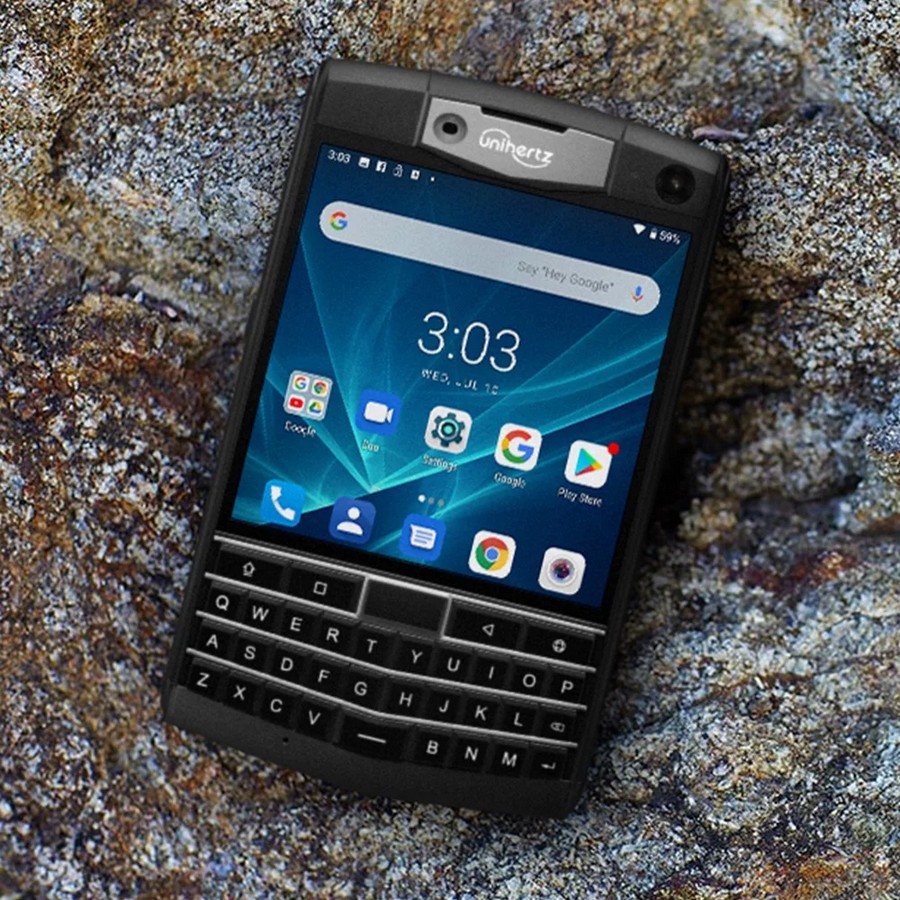 Unihertz Titan Blackberry clone rugged phone kickstarter, specs