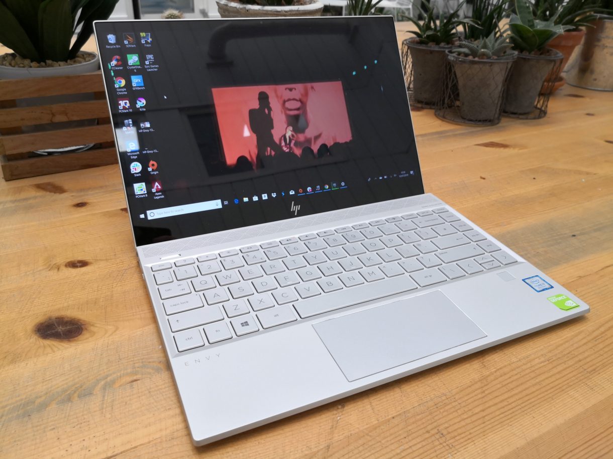 HP Envy 13 (2019 – Intel Core i5-8265U/i7-8565U, Nvidia GeForce MX250) Review