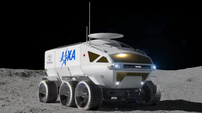 Toyota and JAXA team on a fuel-cell Moon rover for 2029
