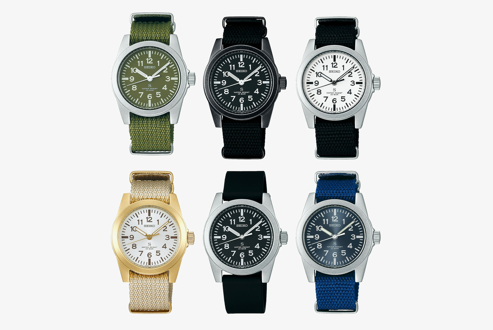 new seiko field watch