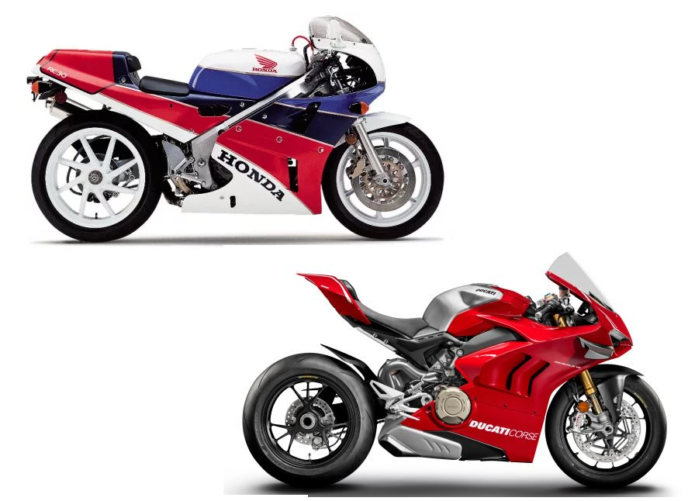 Honda RC30 And Ducati V4R: State-Of-The-Art 30 Years Apart