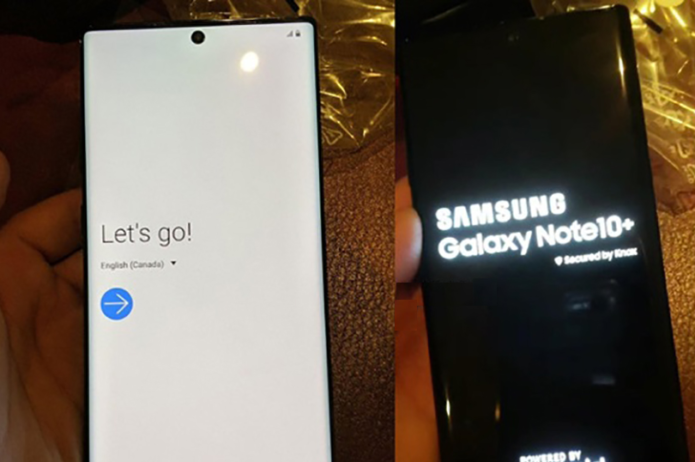 This is the Samsung Galaxy Note 10 Plus