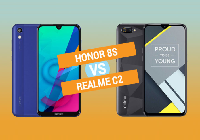 Honor 8S vs Realme C2 Specs Comparison
