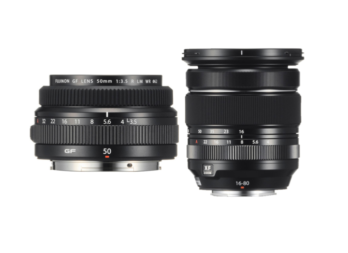 Fujifilm announces compact and lightweight XF 16-80mm f/4 and GF 50mm f/3.5 lenses