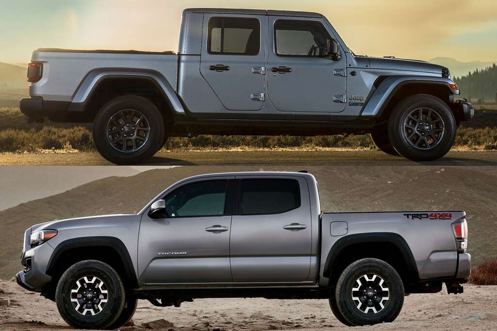 2020 Jeep Gladiator vs. 2020 Toyota Tacoma: Which Is Better? - Gea...
