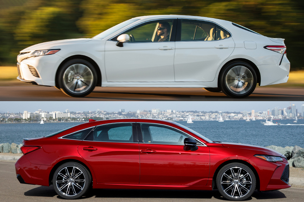 2019 Toyota Camry VS. 2019 Toyota Avalon
