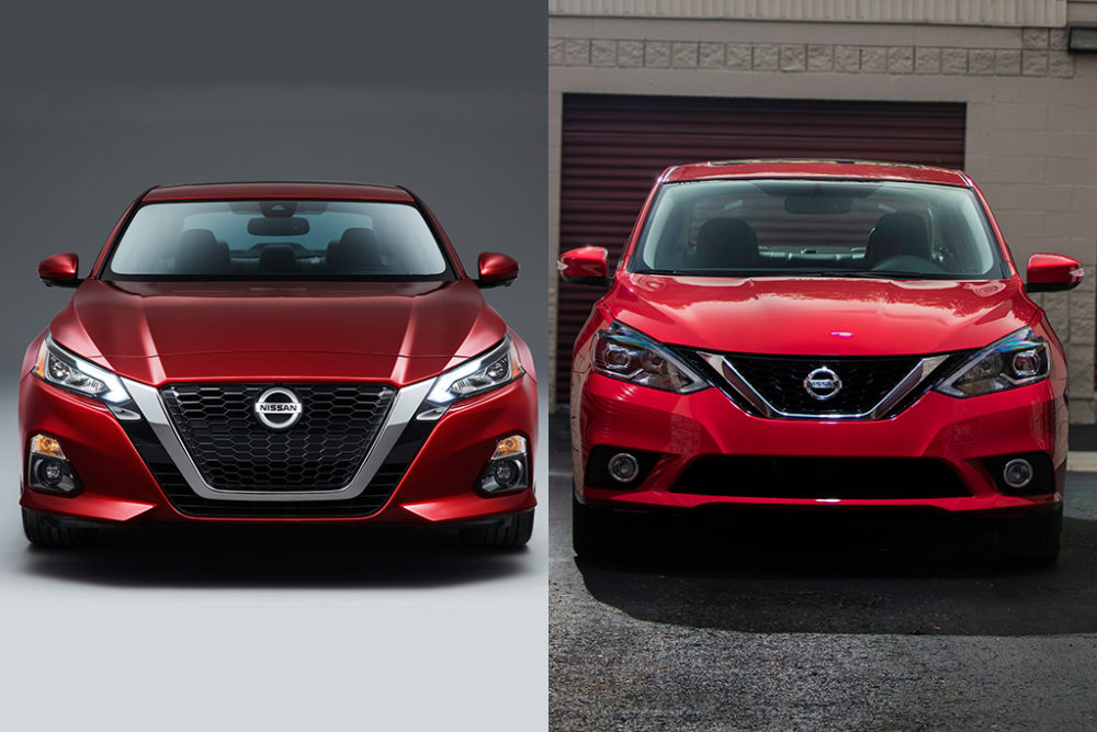 2019 Nissan Altima vs. 2019 Nissan Sentra What's the Difference