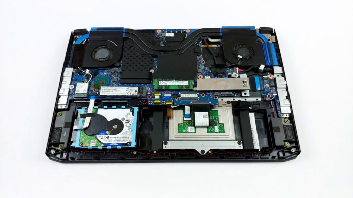 Inside Acer Predator Helios 300 15 (2019) – disassembly and upgrade options