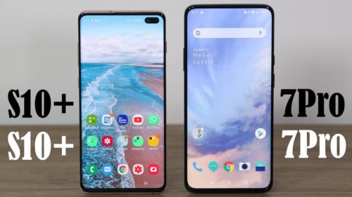 OnePlus 7 Pro vs. Samsung Galaxy S10+ In-Depth Comparison