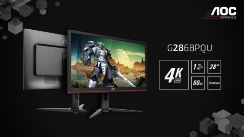 AOC G2868PQU Review – Affordable 4K Gaming Monitor with FreeSync