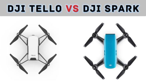 DJI Tello vs Spark: find out which portable drone is right for you